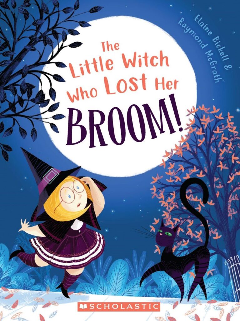 Book cover of The Little Witch Who Lost Her Broom